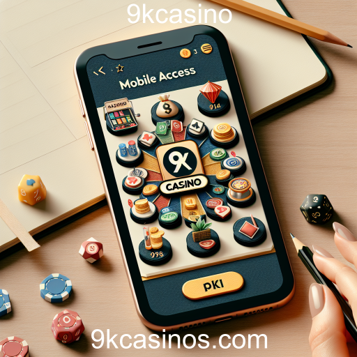 Descubra a Nova Era dos Jogos com Acesso Móvel no 9kcasino